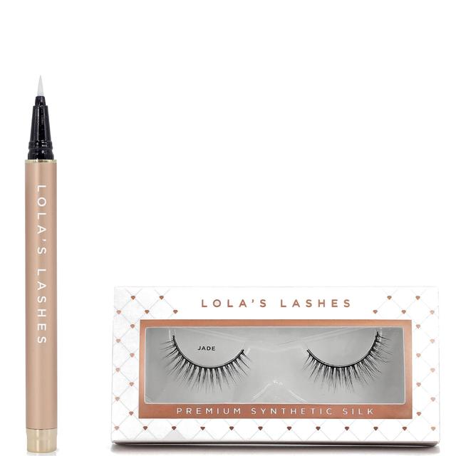 Lola's Lashes Jade Flick and Stick Eyelash Kit on Productcaster.