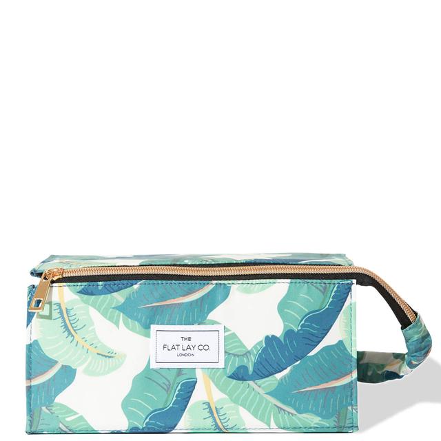 The Flat Lay Co. Open Flat Box Bag - Tropical Leaves on Productcaster.