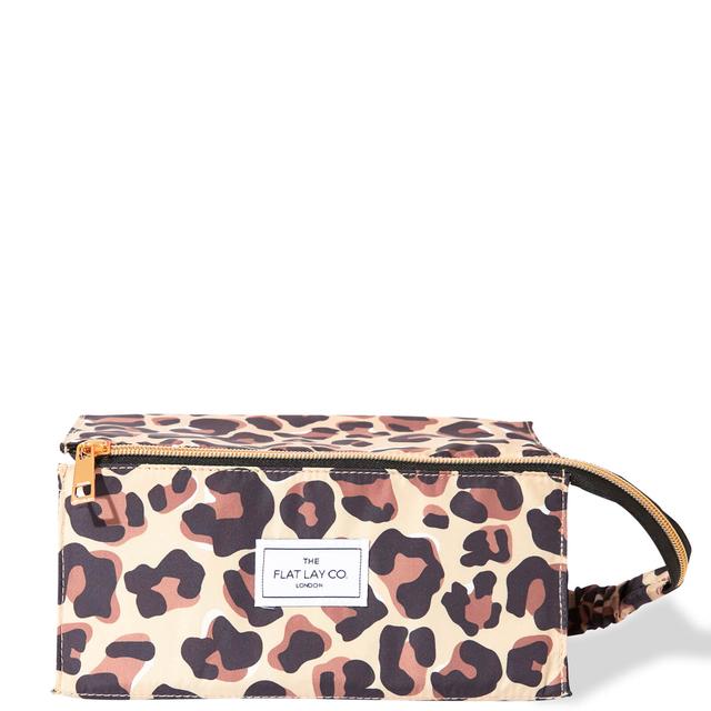 The Flat Lay Co. Open Flat Box Bag - Leopard Print on Productcaster.