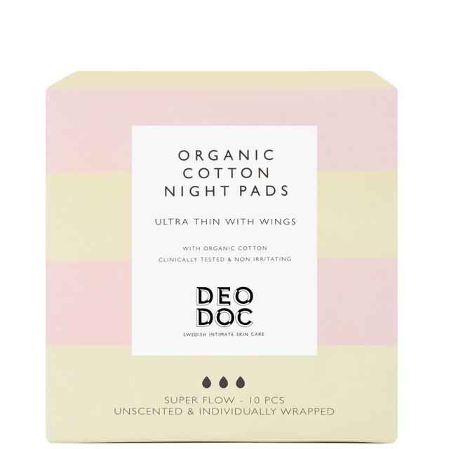 DeoDoc Organic Cotton Night Pads on Productcaster.