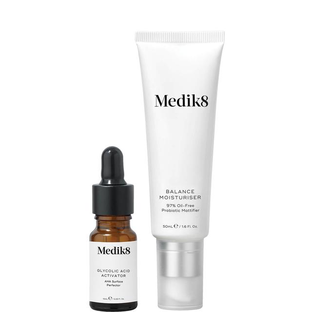 Medik8 Balance Moisturiser and Glycolic Acid Activator on Productcaster.