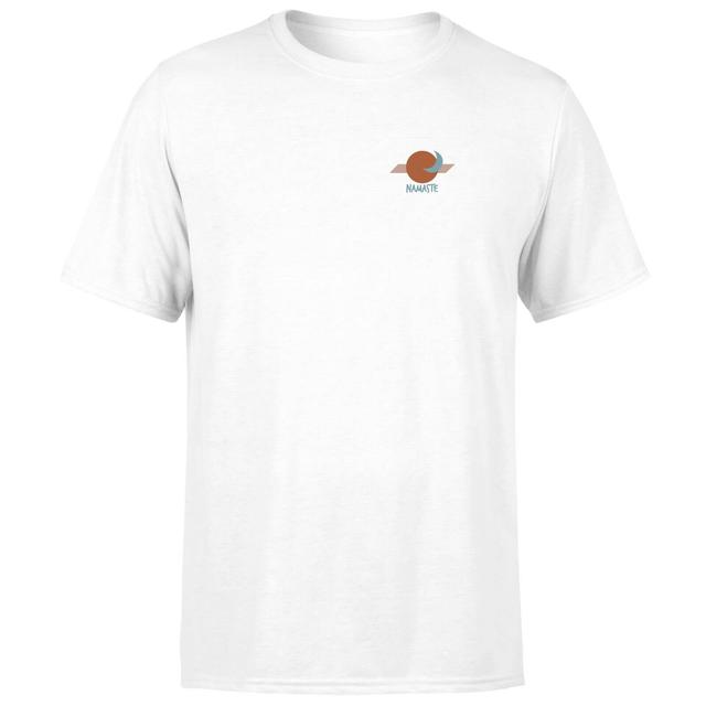 Yoga Namaste Men's T-Shirt - White - M - Weiß on Productcaster.