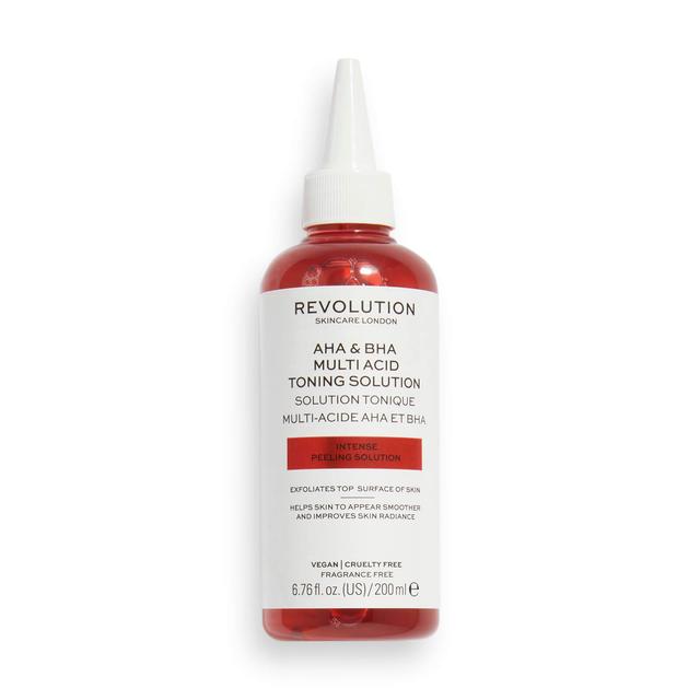 Revolution Skincare AHA & BHA Multi Acid Toning Solution on Productcaster.