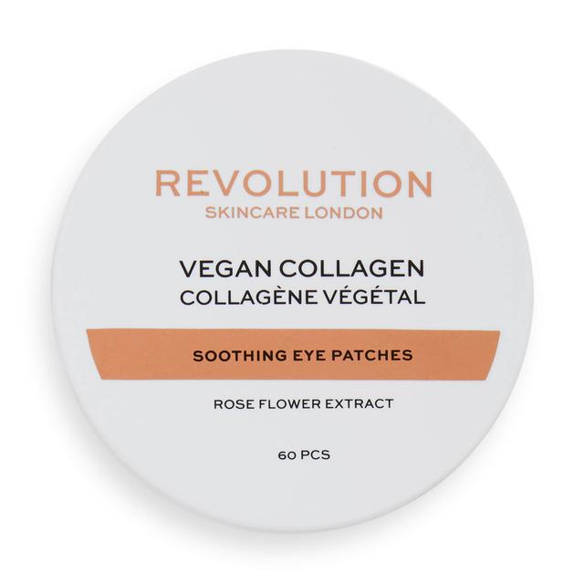 Revolution Skincare Rose Gold Vegan Collagen Soothing Undereye Patches on Productcaster.