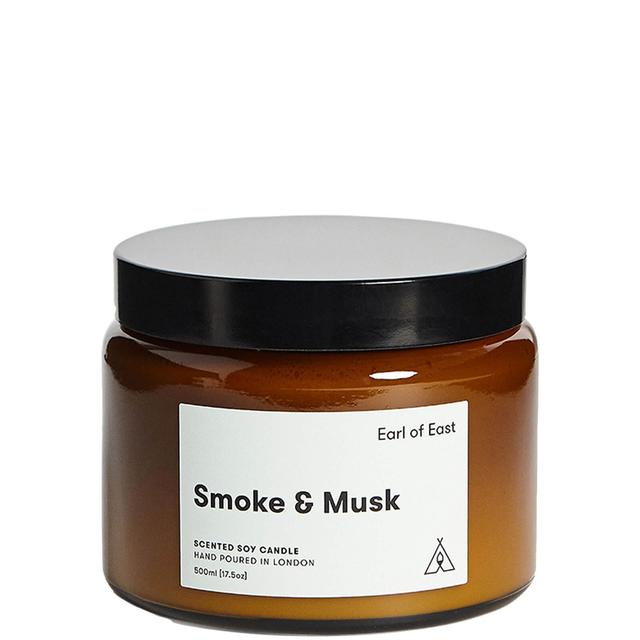 Earl of East Soy Wax Candle-Smoke & Musk - 500ml on Productcaster.