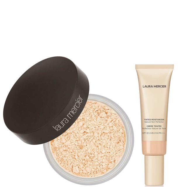 Laura Mercier Translucent Loose Setting Powder and Tinted Moisturiser Duo (Various Shades) - Pearl on Productcaster.