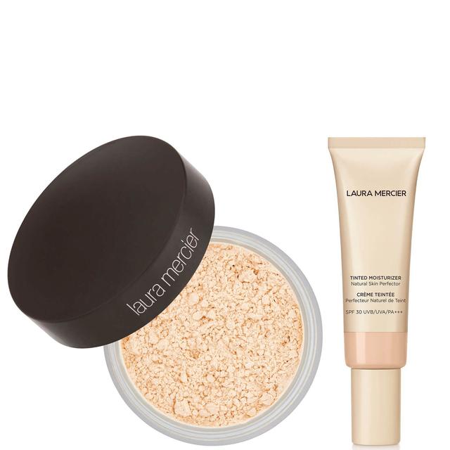 Laura Mercier Translucent Loose Setting Powder and Tinted Moisturiser Duo (Various Shades) - Cameo on Productcaster.