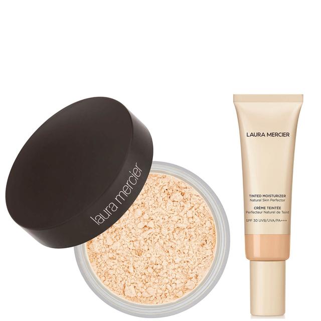 Laura Mercier Translucent Loose Setting Powder and Tinted Moisturiser Duo (Various Shades) - Vanille on Productcaster.