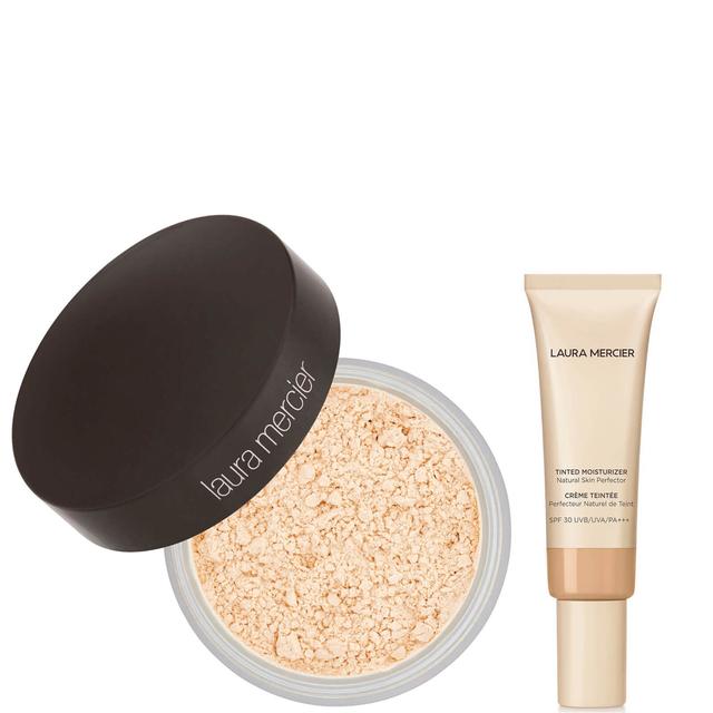 Laura Mercier Translucent Loose Setting Powder and Tinted Moisturiser Duo (Various Shades) - Bisque on Productcaster.