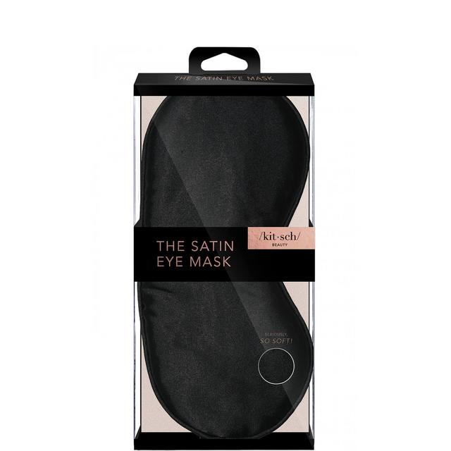 Kitsch Satin Eye Mask (Various Colours) - Black on Productcaster.