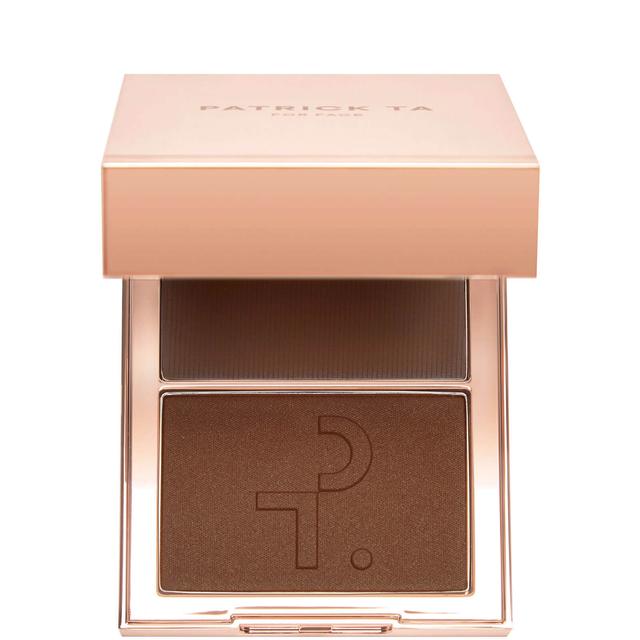 PATRICK TA Major Sculpt Crème Contour & Powder Bronzer Duo - She's Chiseled (Deep) on Productcaster.