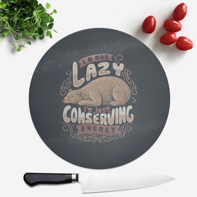 Lazy Bear Round Chopping Board on Productcaster.