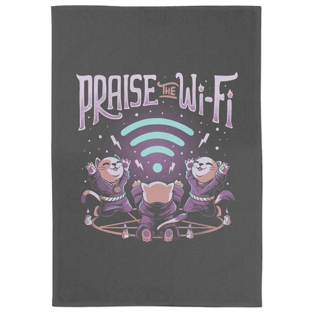 Praise The Wifi Tea Towel on Productcaster.