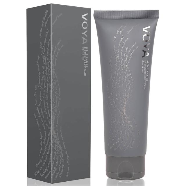 VOYA Mens Range Energising Body Wash - Clove & Lime (200ml) on Productcaster.