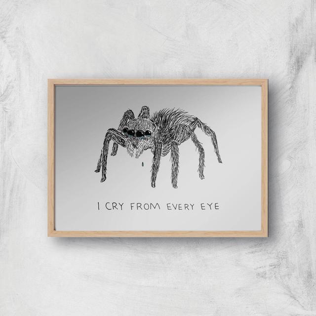 Cry From Every Eye Giclee Art Print - A2 - Wooden Frame on Productcaster.