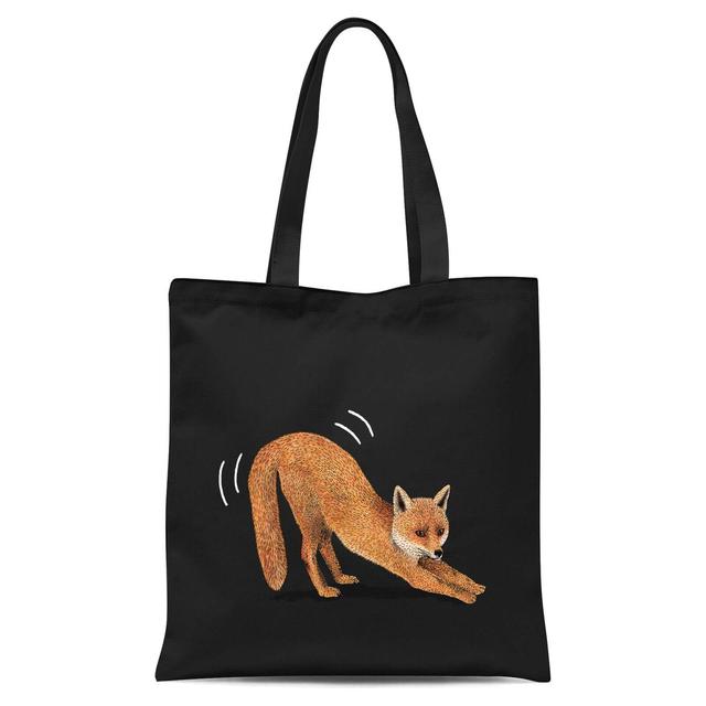 Foxy Fox Tote Bag - Black on Productcaster.