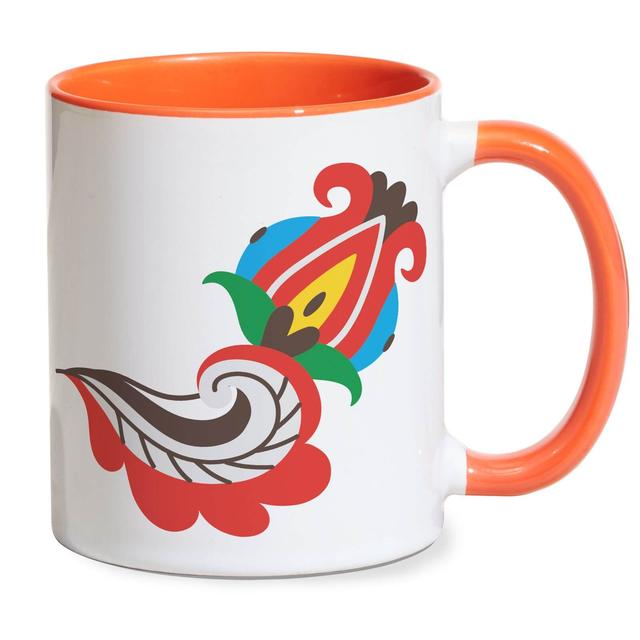 Cordial Flower Mug - Orange on Productcaster.