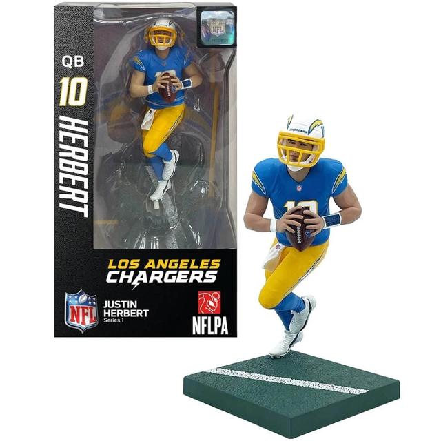 NFL Los Angeles Chargers 7" Action Figure - Justin Herbert on Productcaster.