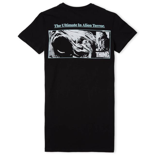 The Thing The Ultimate In Alien Terror Femme robe T-Shirt - Noir - M - Noir on Productcaster.