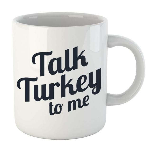 Talk Turkey To Me Mug on Productcaster.