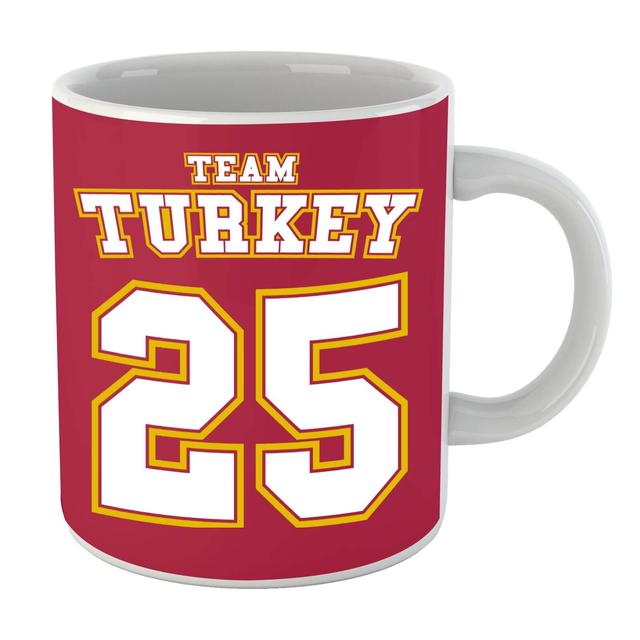 Team Turkey 25 Mug on Productcaster.