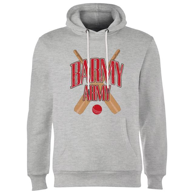 Barmy Army Unisex Hoodie - Grey - XXL - Grey on Productcaster.