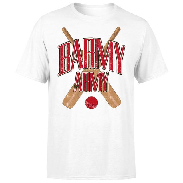 Barmy Army Men's T-Shirt - White - XL - Weiß on Productcaster.