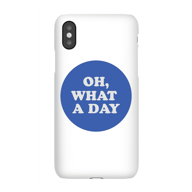 Oh, What A Day Phone Case for iPhone and Android - iPhone 11 Pro Max - Snap Hülle Matt on Productcaster.