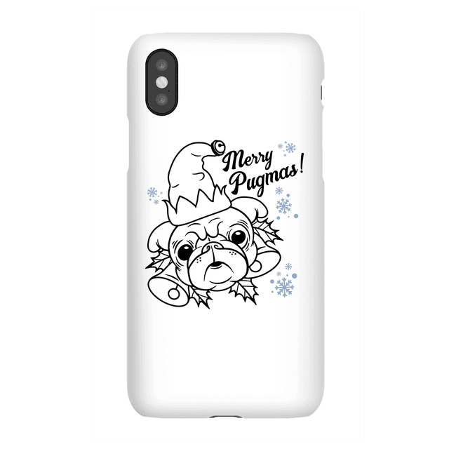 Pugmas! Phone Case for iPhone and Android - iPhone 7 - Snap Hülle Matt on Productcaster.