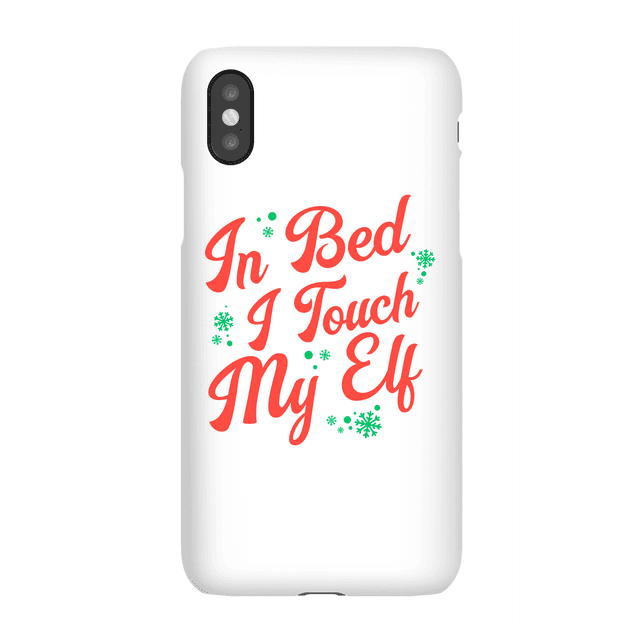 In Bed I Touch My Elf Phone Case for iPhone and Android - Samsung S6 Edge - Snap Hülle Matt on Productcaster.