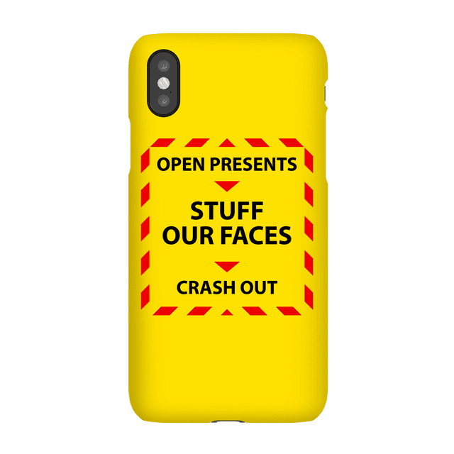 Christmas Government Guidelines Phone Case for iPhone and Android - iPhone 6 Plus - Snap Hülle Matt on Productcaster.