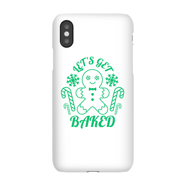 Let's Get Baked Phone Case for iPhone and Android - Samsung S6 - Snap Case - Matte on Productcaster.