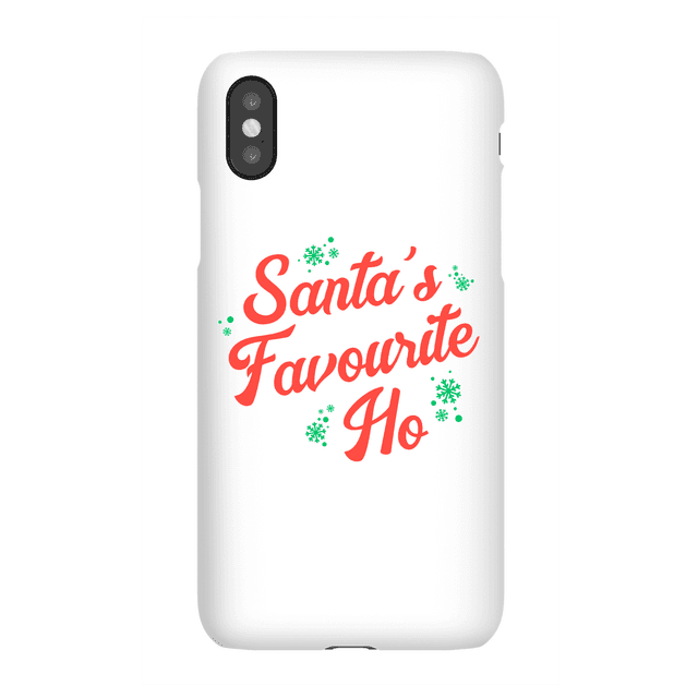 Santa's Favourite Ho Phone Case for iPhone and Android - iPhone 6 Plus - Snap Case - Matte on Productcaster.