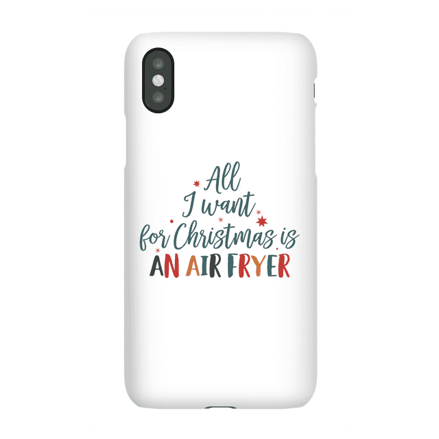 All I Want For Christmas Is An Air Fryer Phone Case for iPhone and Android - iPhone 11 Pro Max - Snap Case - Matte on Productcaster.