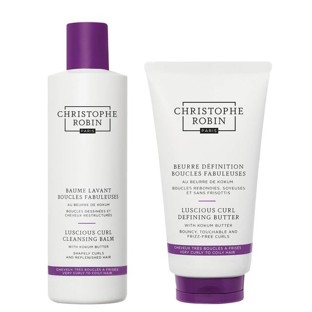 Christophe Robin Luscious Curl Regimen for Curly to Coily Hair on Productcaster.