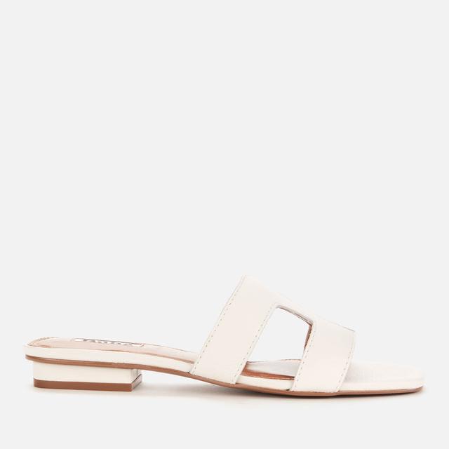 Dune London Women's Loupe Leather Sandals - White - UK 4 on Productcaster.