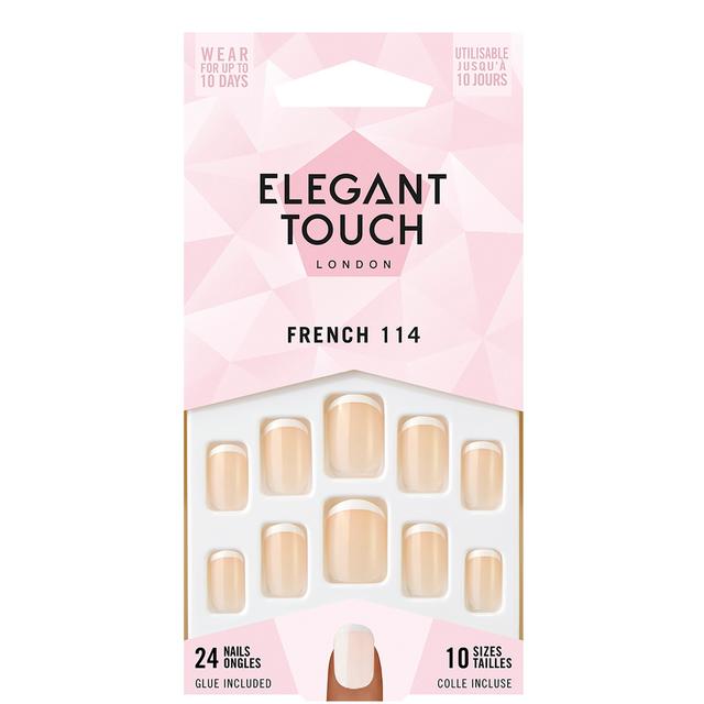 Elegant Touch False Nails - French 114 on Productcaster.