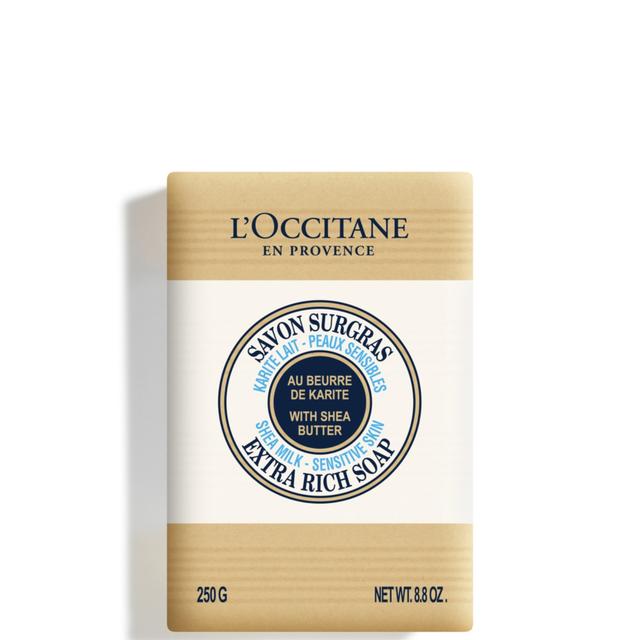 L'Occitane Shea Milk Sensitive Skin Extra Rich Soap 250g on Productcaster.