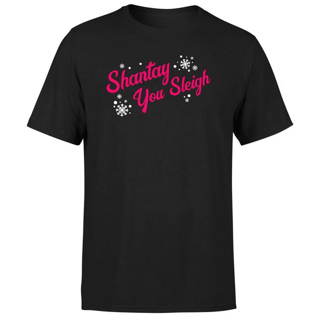 Drag Act Shantay You Sleigh Men's T-Shirt - Black - L - Schwarz on Productcaster.