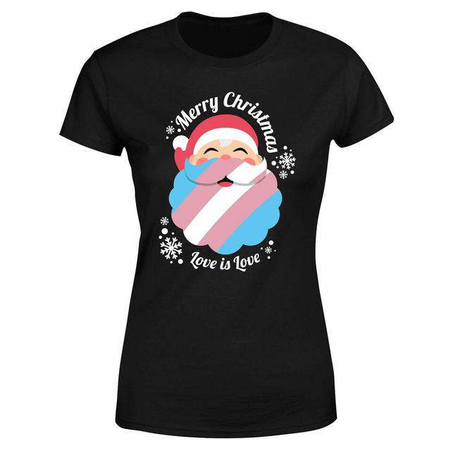 LGBTQ+ Trans Positive Christmas Women's T-Shirt - Black - XXL - Schwarz on Productcaster.