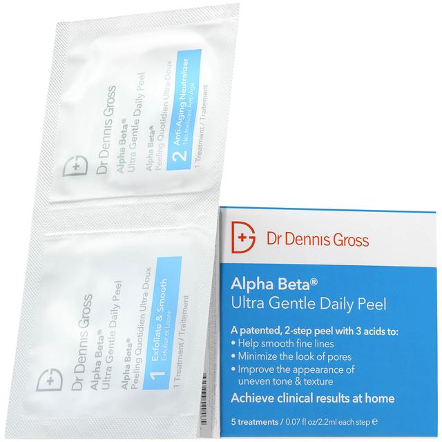 Dr. Dennis Gross Skincare Alpha Beta Ultra Gentle Daily Peel 5 Treatments on Productcaster.