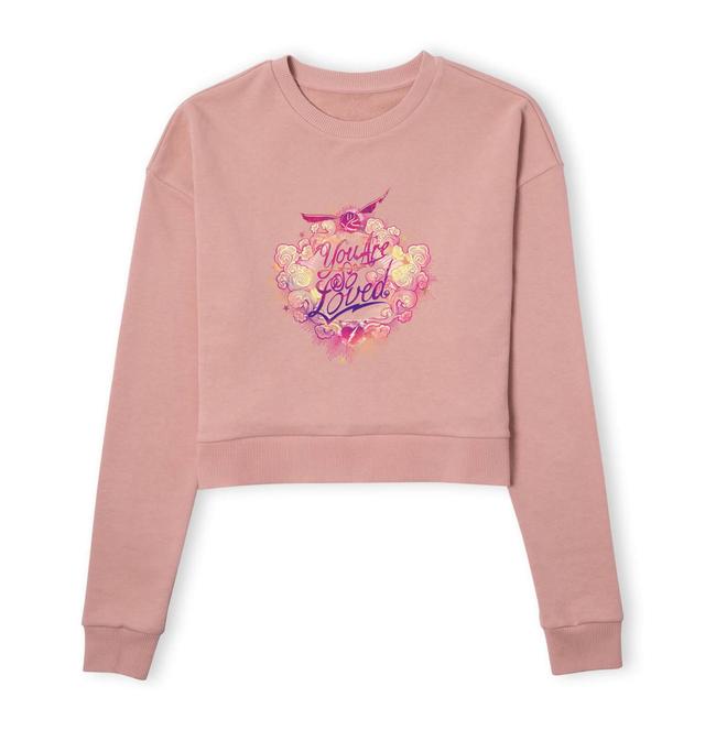 Sudadera corta para mujer You Are So Loved de Harry Potter - Rosa empolvado - XL - Dusty pink on Productcaster.