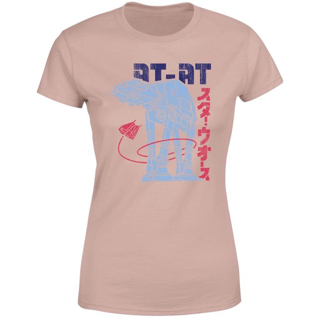 Star Wars Kana AT-AT Women's T-Shirt - Dusty Pink - XXL - Dusty pink on Productcaster.