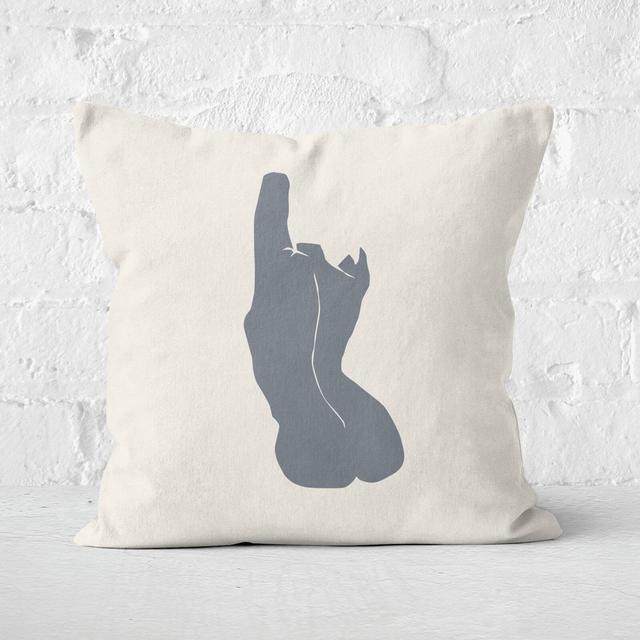 Feminine Sculpture Square Cushion - 40x40cm - Soft Touch on Productcaster.