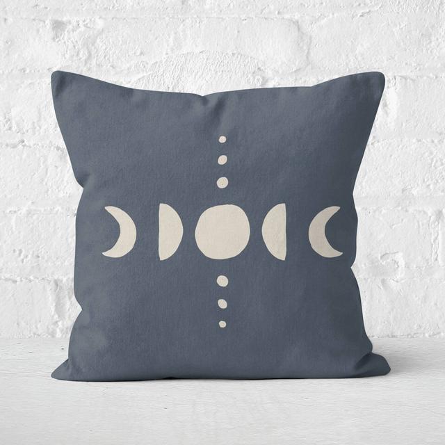 Moon Phases Square Cushion - 50x50cm - Soft Touch on Productcaster.