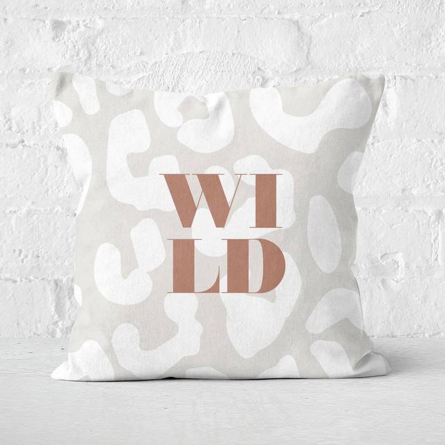 Wild Cavern Square Cushion - 40x40cm - Soft Touch on Productcaster.