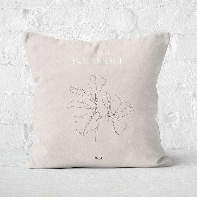 Atelier Botanique Square Cushion - 50x50cm - Soft Touch on Productcaster.