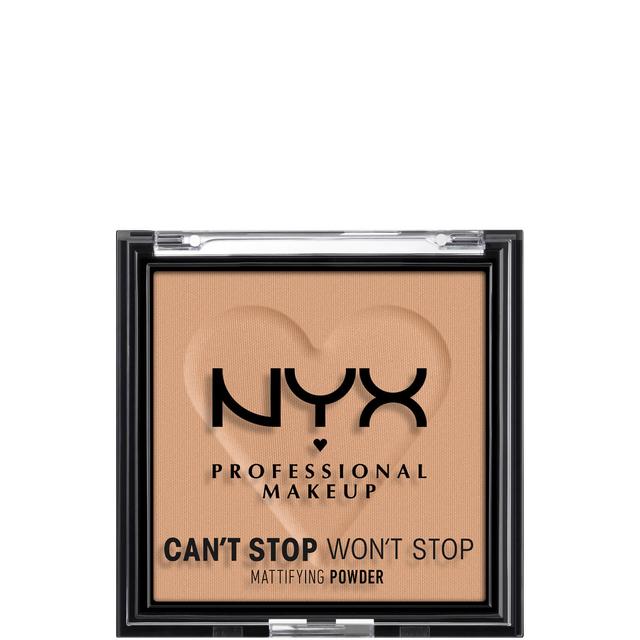 NYX Professional Makeup Can't Stop Won't Stop Mattifying Lightweight Powder 7g (Various Shades) - Tan on Productcaster.