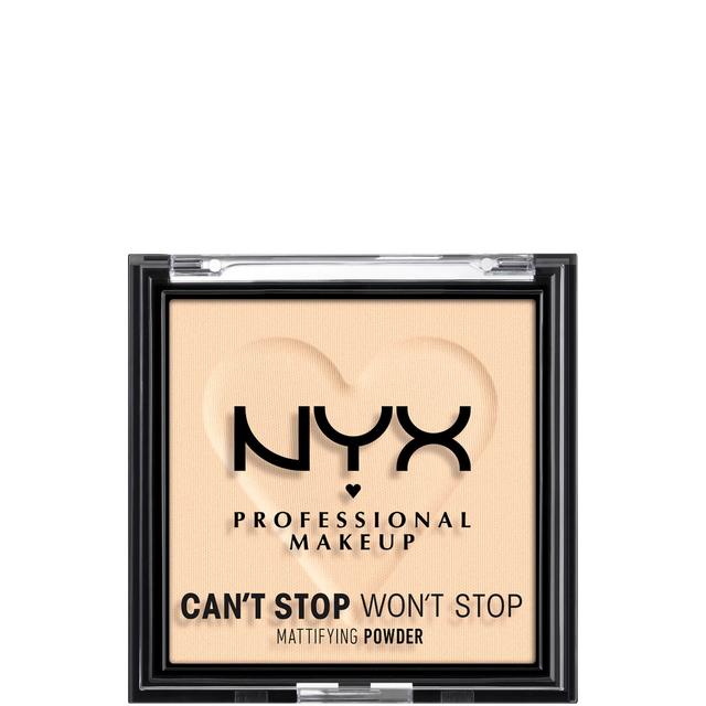 NYX Professional Makeup Can't Stop Won't Stop Mattifying Lightweight Powder 7g (Various Shades) - Fair on Productcaster.