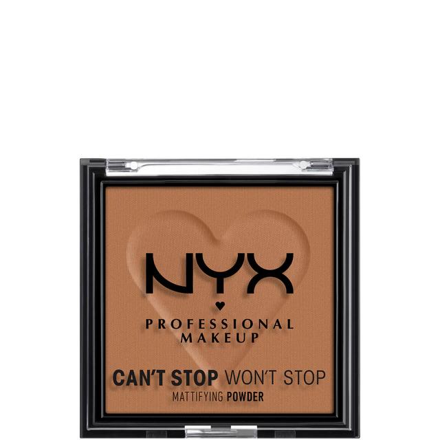 NYX Professional Makeup Can't Stop Won't Stop Mattifying Lightweight Powder 7g (Various Shades) - Mocha on Productcaster.